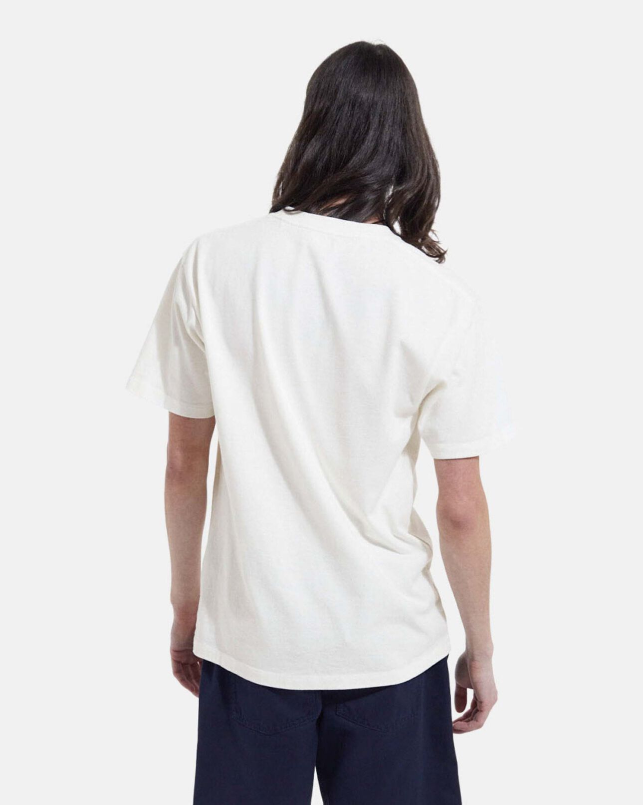 The Kooples HOMBRE ECRU camiseta blanco crudo algodón águila redondo