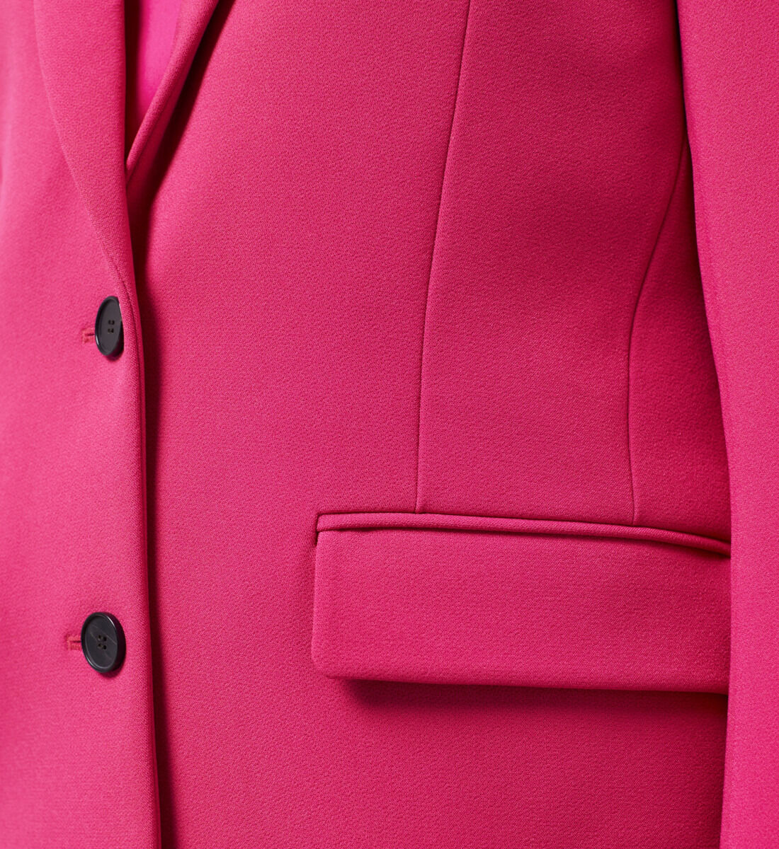 Pink crepe suit jacket