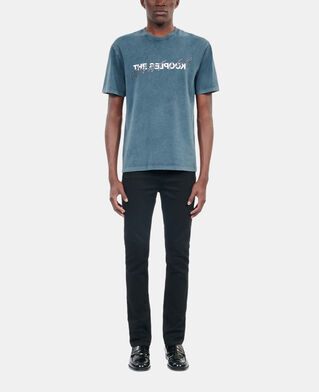 The Kooples HOMME DARK BLUE t-shirt what is avec clous bleu