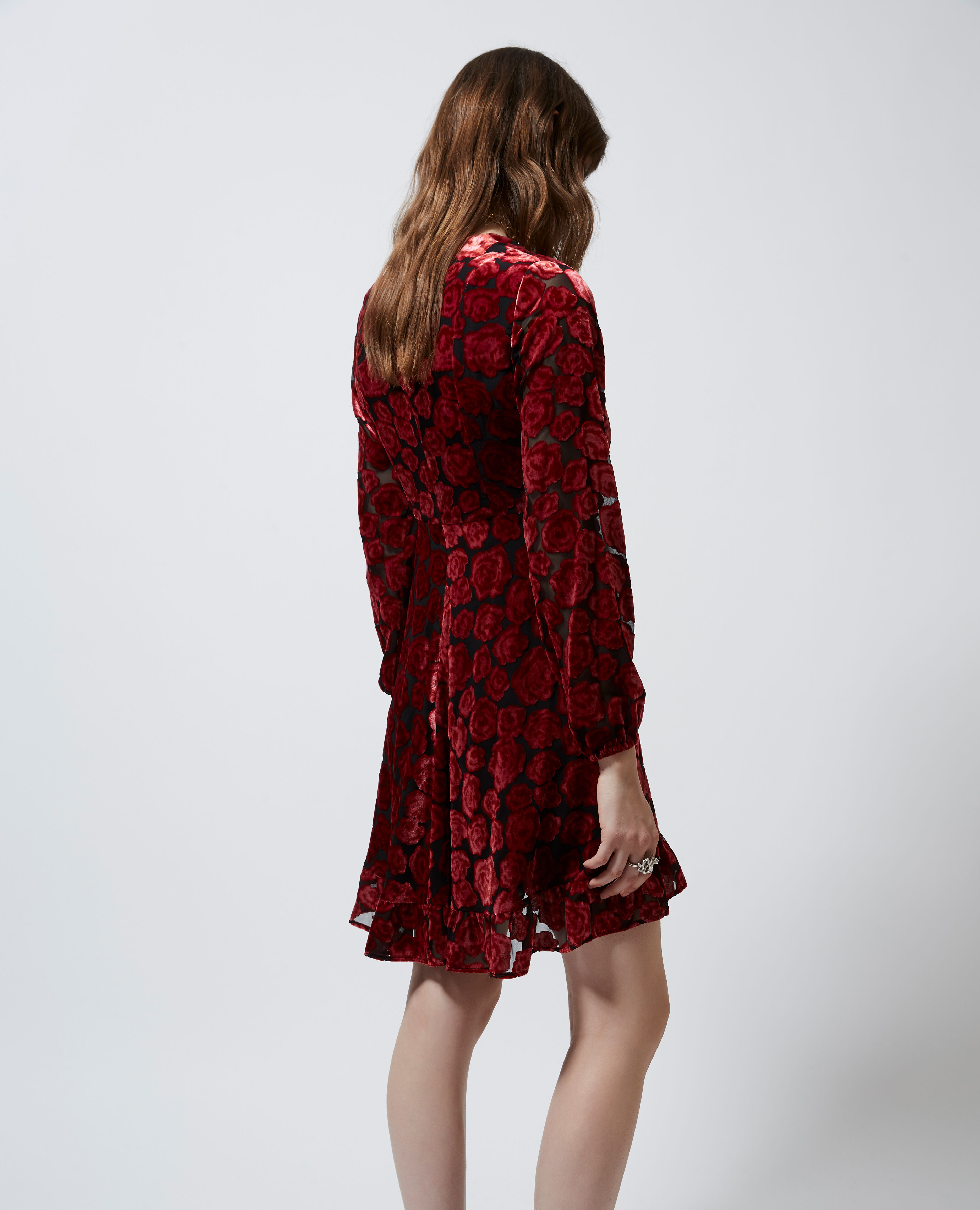 Kooples velvet dress hotsell