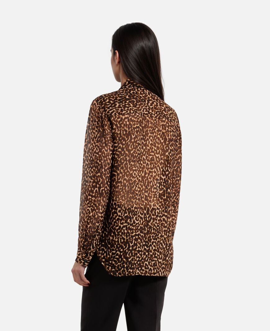 The Kooples F LEOPARD leopard print shirt