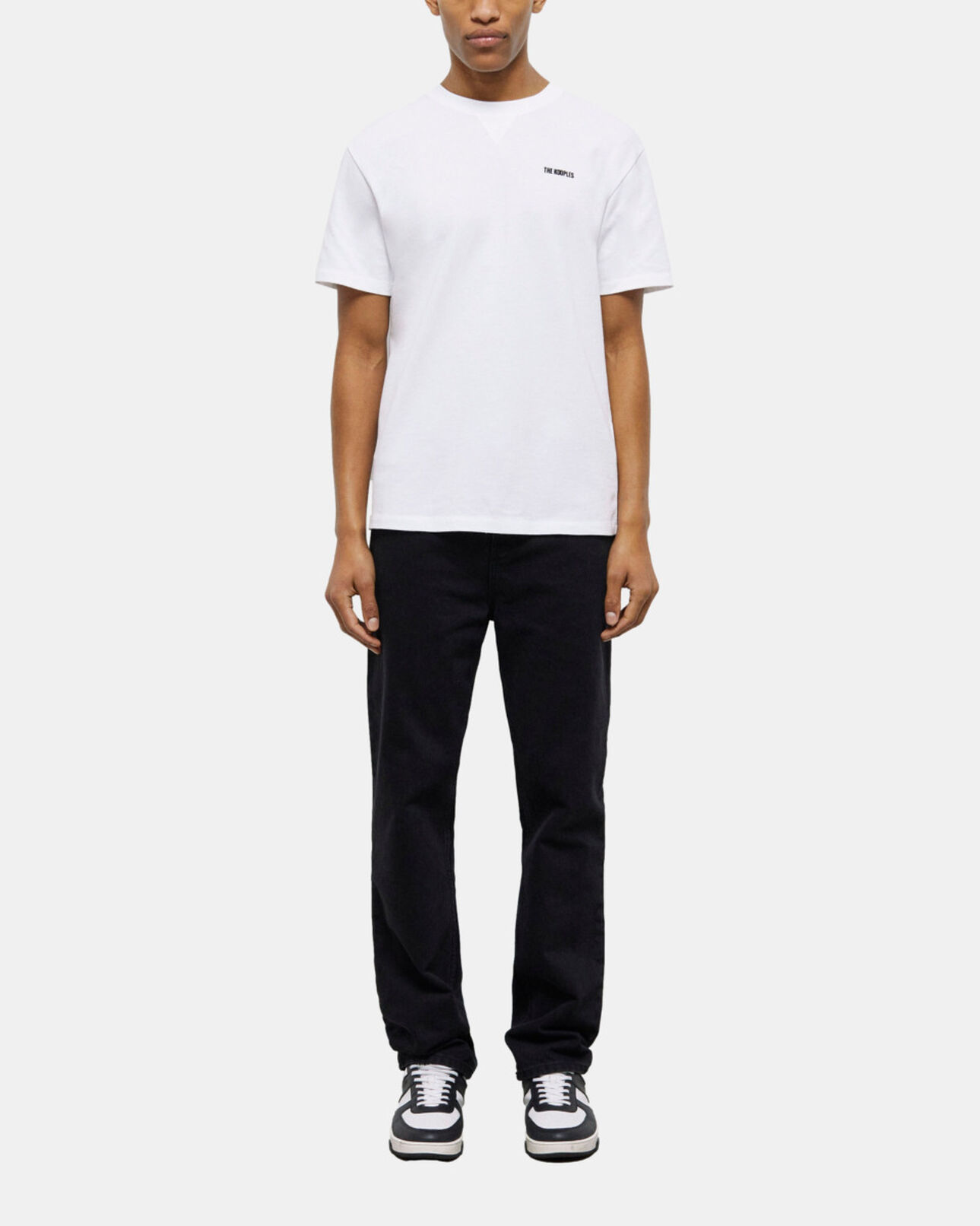 The Kooples HOMME WHITE t-shirt homme logo the kooples blanc