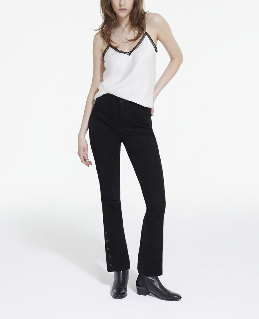 The Kooples FEMME WHITE caraco blanc