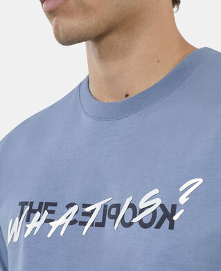 The Kooples MEN STONE BLUE light blue what t-shirt