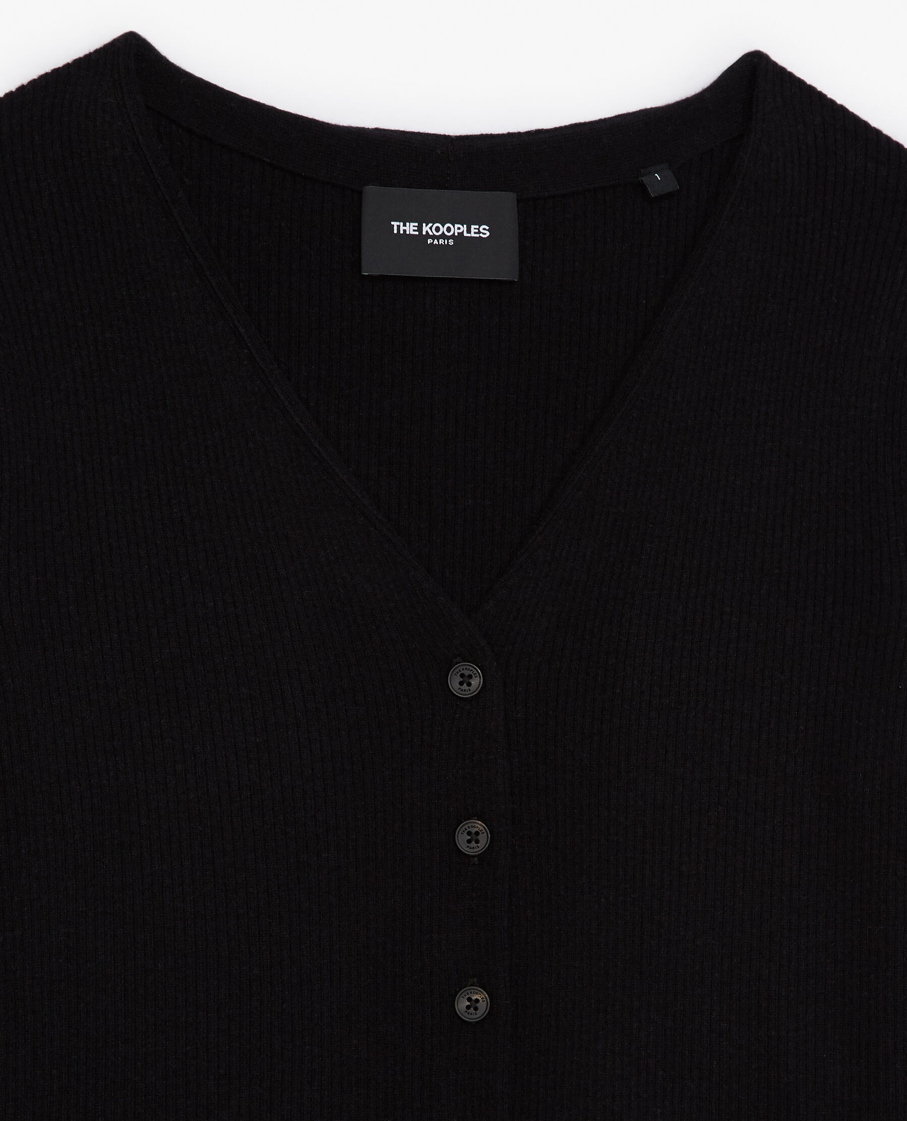 Fitted sale black cardigan