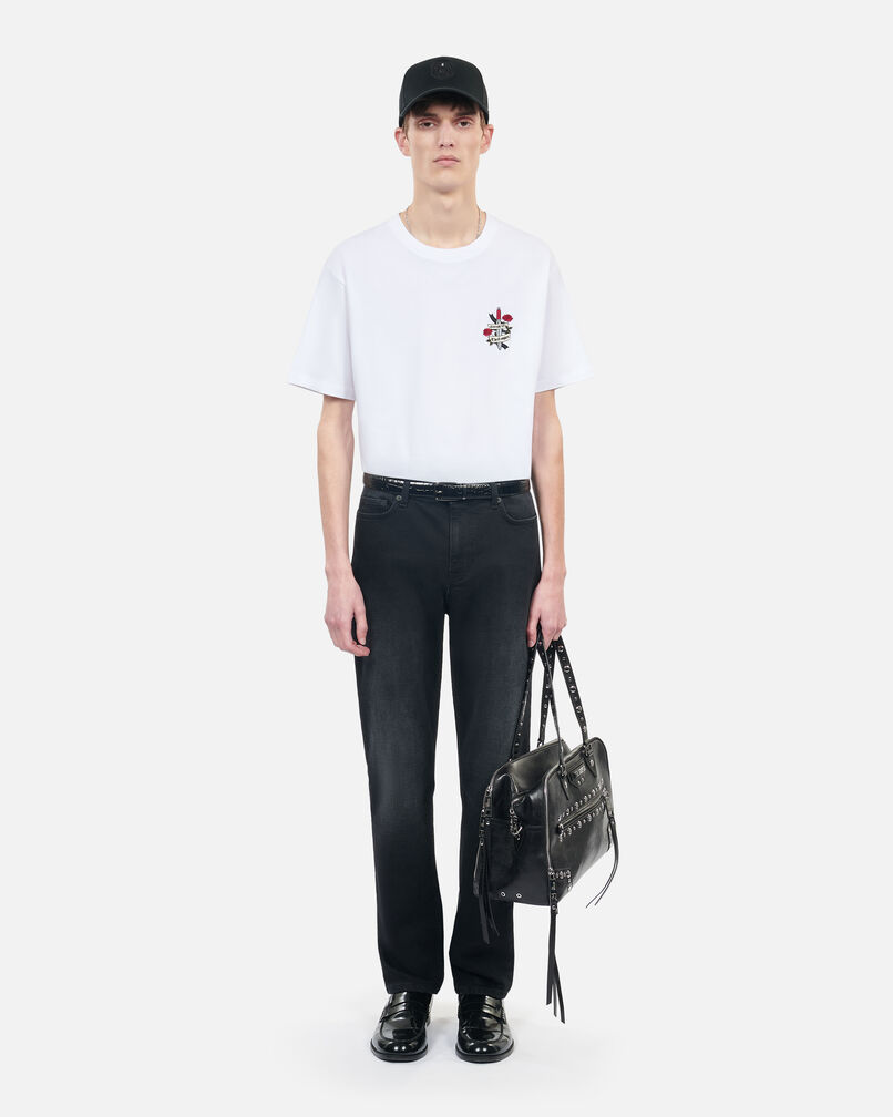 The Kooples HOMME null t-shirt avec broderie blanc