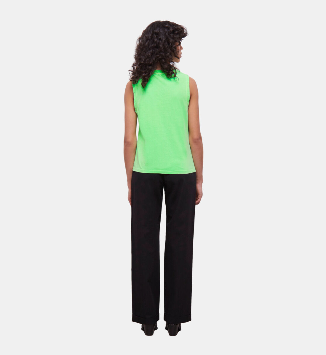 Tee shirt femme vert fluo hot sale
