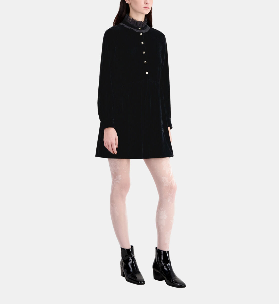 Kooples sales velvet dress