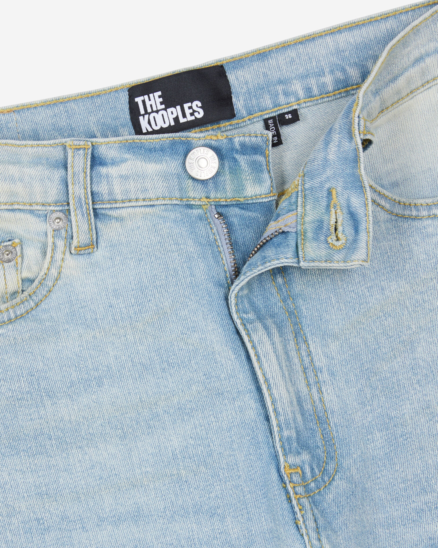 Jean slim bleu clair, BLUE BLEACHED / NAVY, hi-res image number null