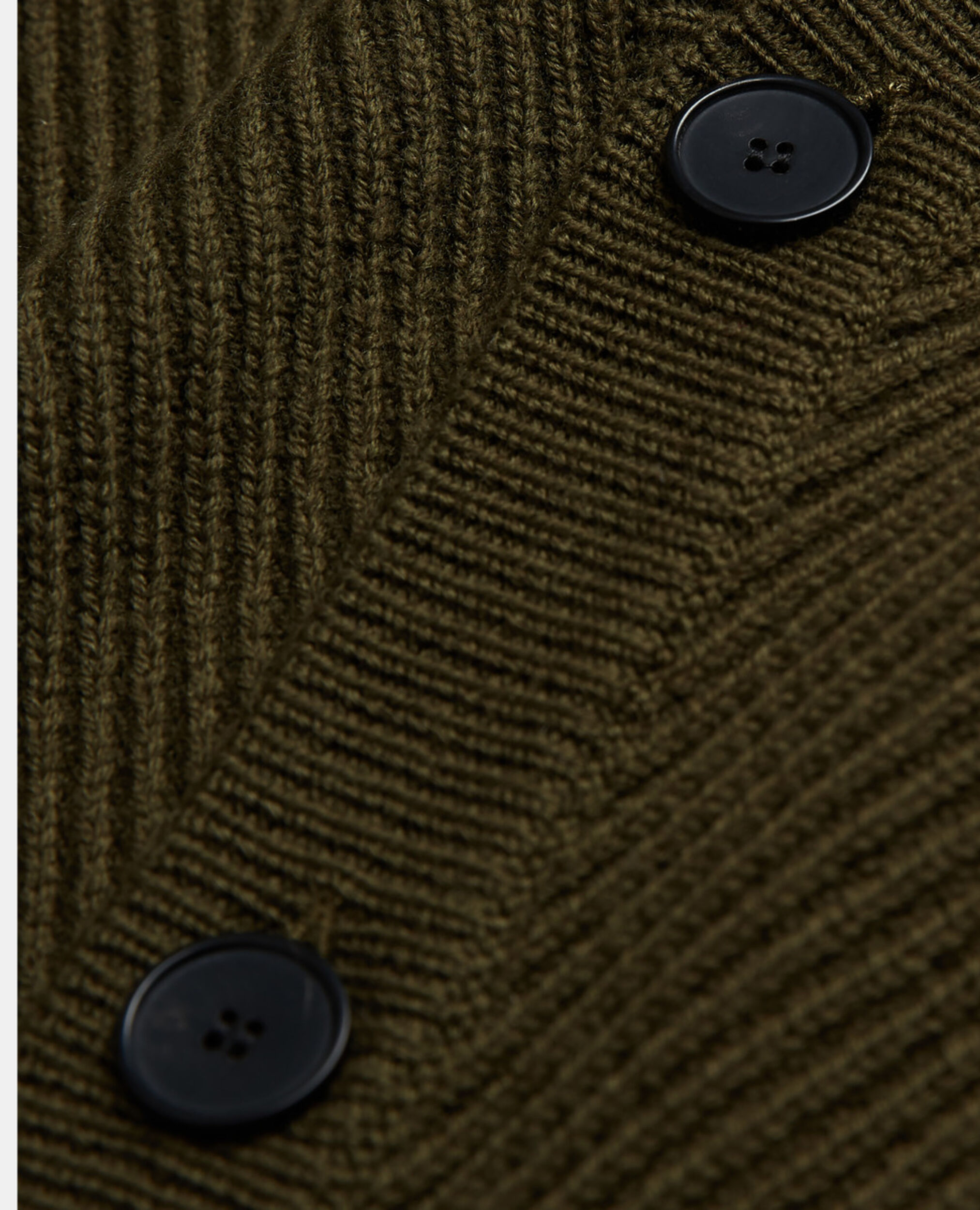 Khaki wool cardigan, KAKI, hi-res image number null