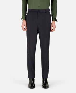 The Kooples H DARK NAVY super 100s navy wool suit pants