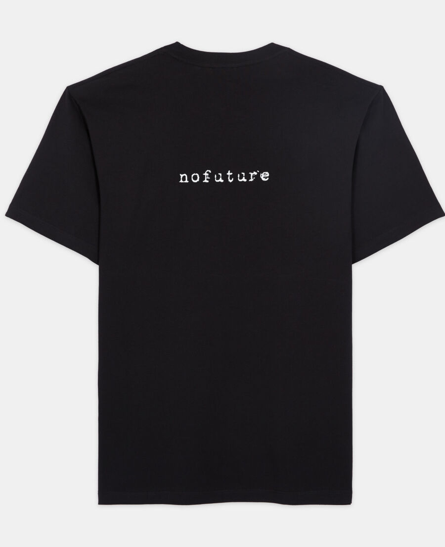 black #nokooplesnofuture logo t-shirt