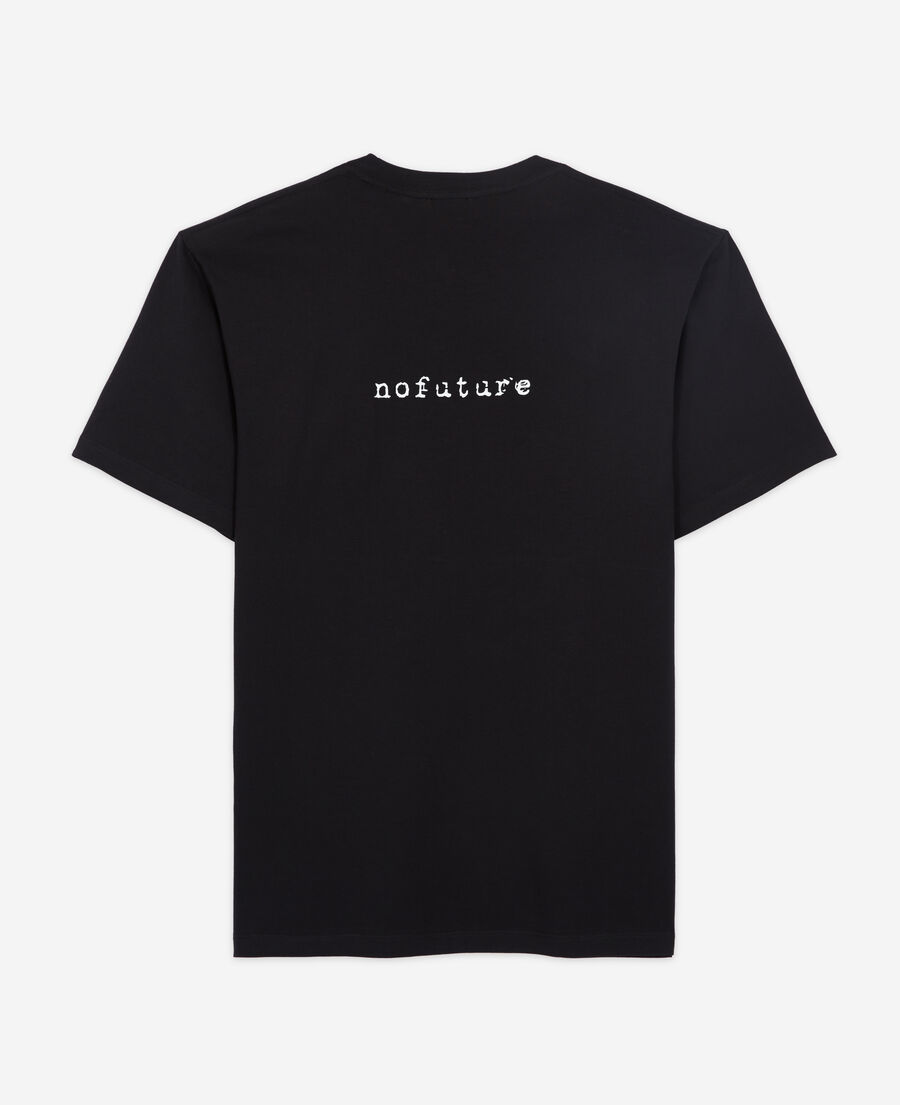 black #nokooplesnofuture logo t-shirt