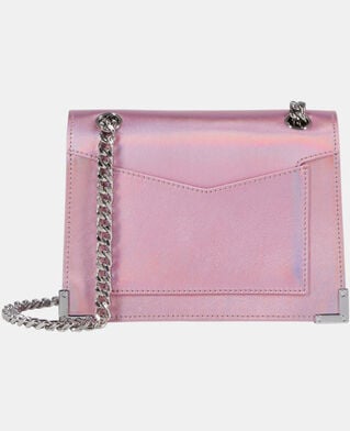The Kooples DAMEN SWEET PINK rosa schillernde emily tasche aus leder mit kette