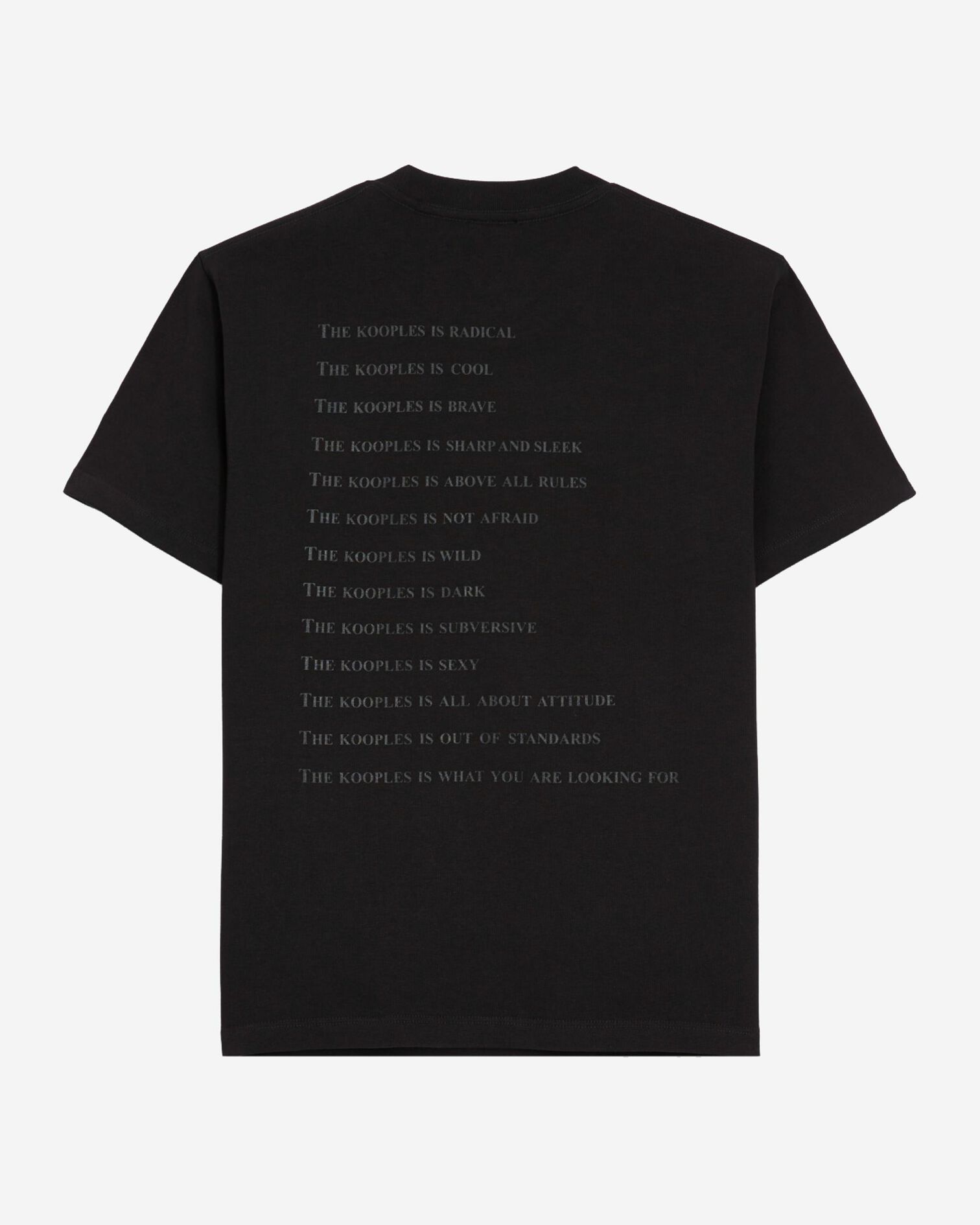 T-shirt What is noir et léopard, BLACK, hi-res image number null