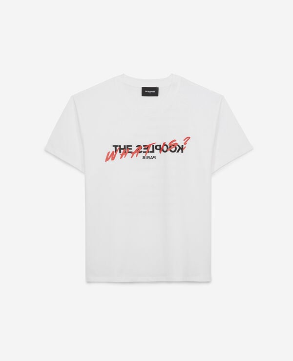 The Kooples FEMME WHITE t-shirt what is blanc