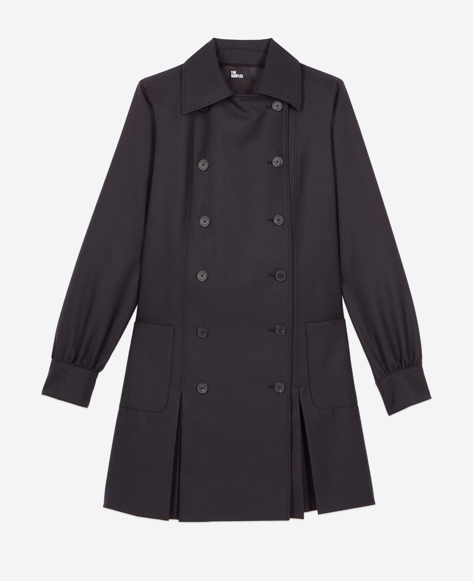 The Kooples MUJER BLACK vestido traje corto negro