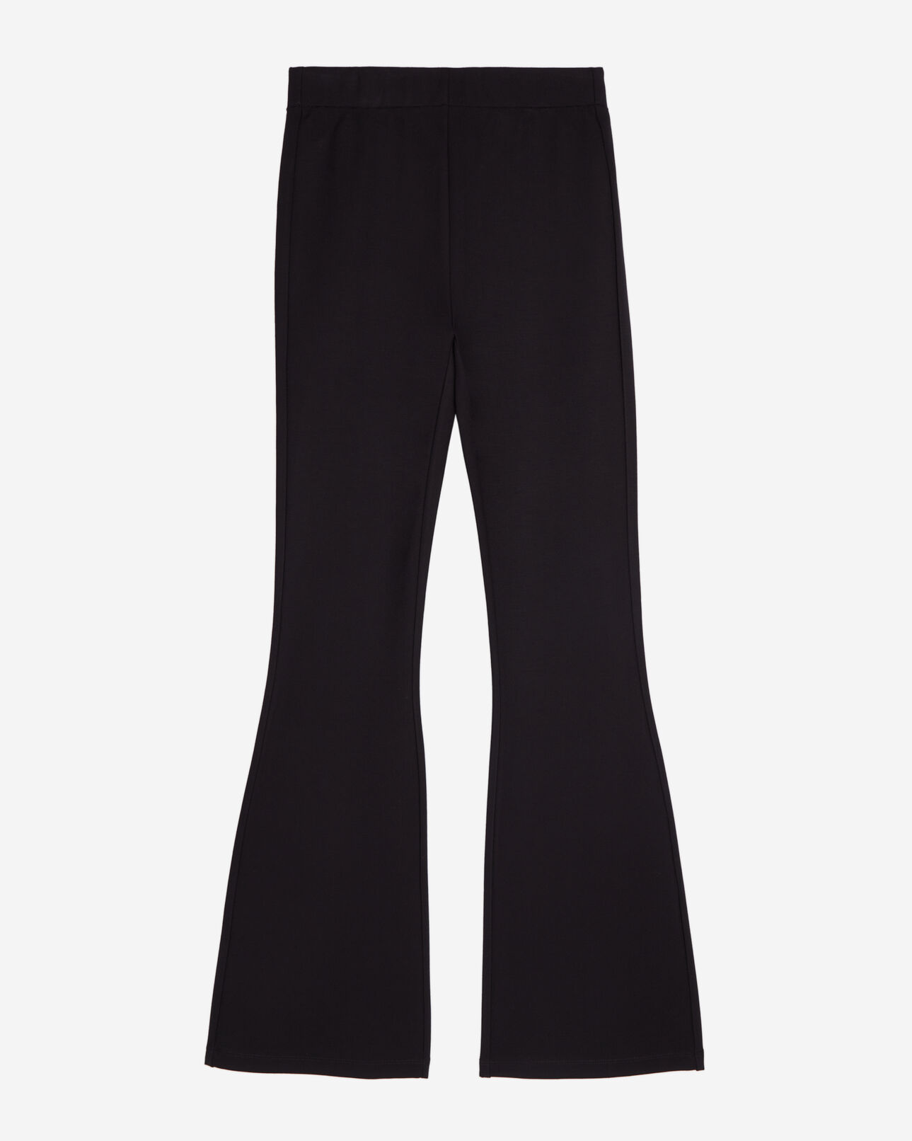 The Kooples WOMEN BLACK black flare trousers