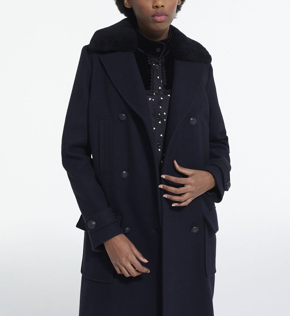 The kooples 2025 coat sale