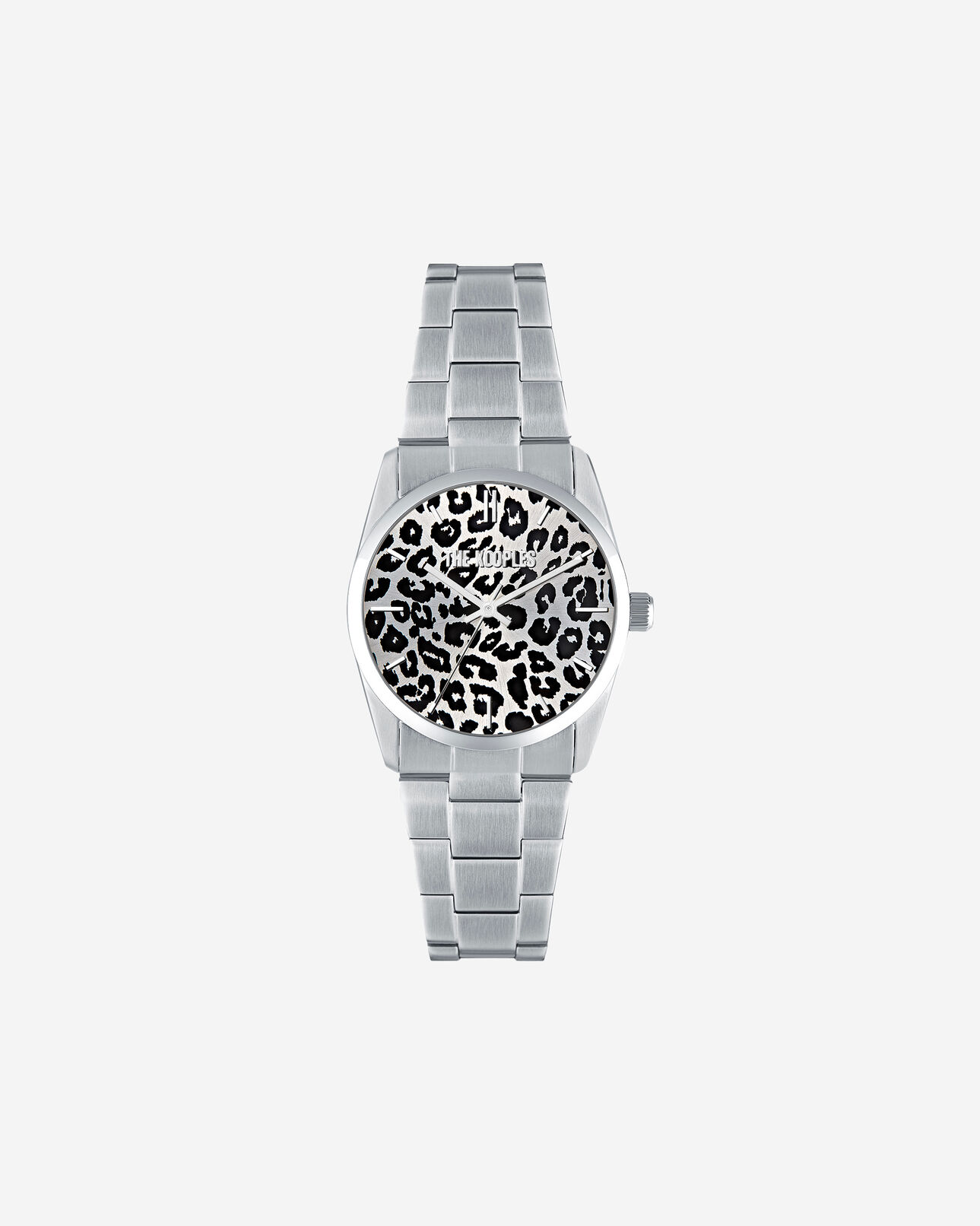 The Kooples MIXTE SILVER montre léopard argentée