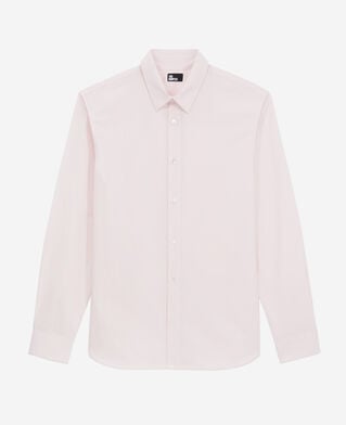 The Kooples HOMME PASTEL PINK chemise rose en popeline