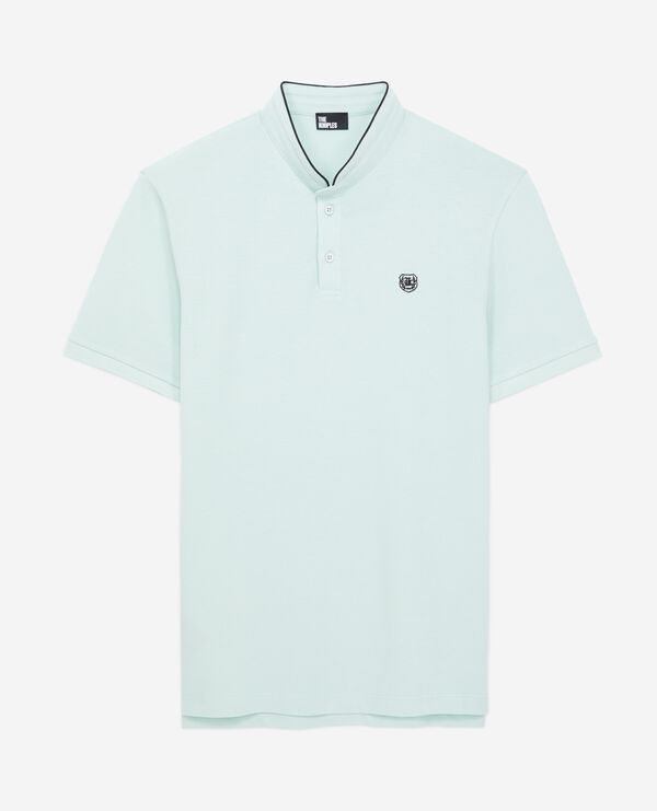 green cotton polo t-shirt