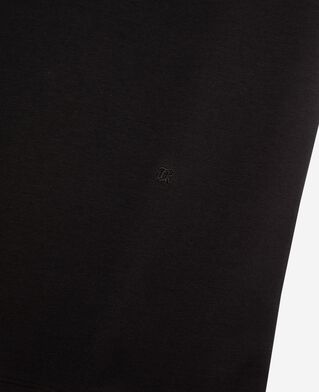 The Kooples HOMME BLACK t-shirt droit uni noir