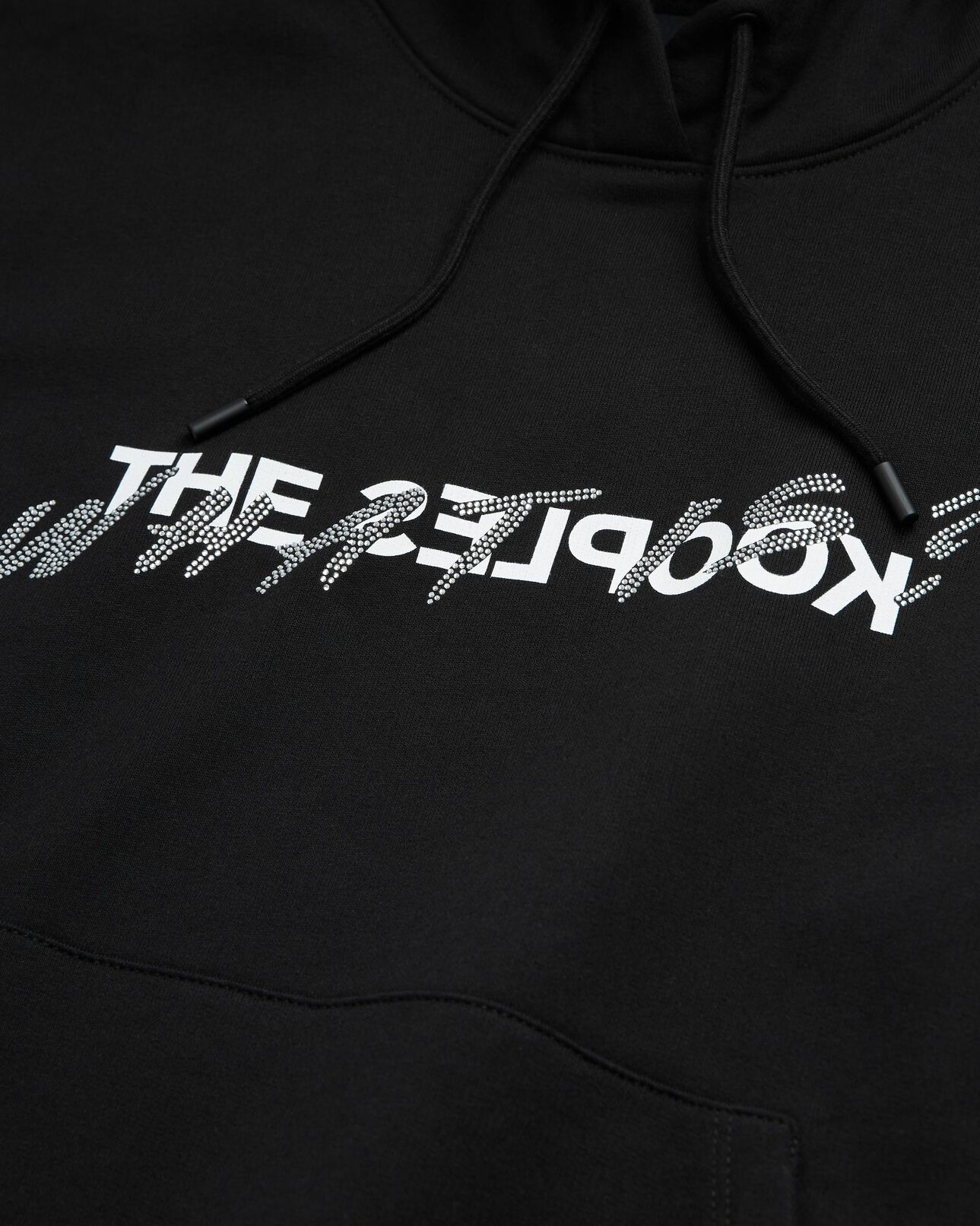The Kooples FEMME BLACK sweatshirt à capuche what is avec strass noir