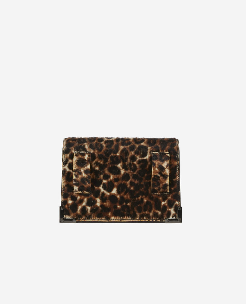 The Kooples WOMEN LEOPARD emily belt in leopard print leather