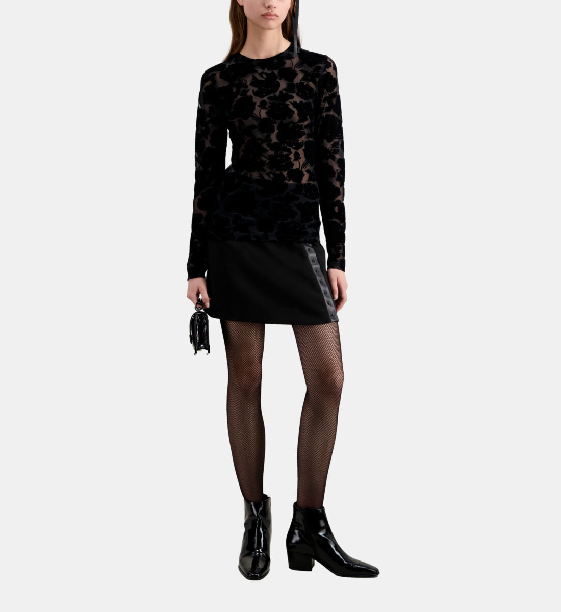 The kooples top velvet down