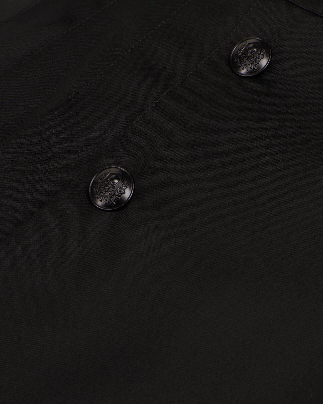 The Kooples WOMEN BLACK long black pleated skirt