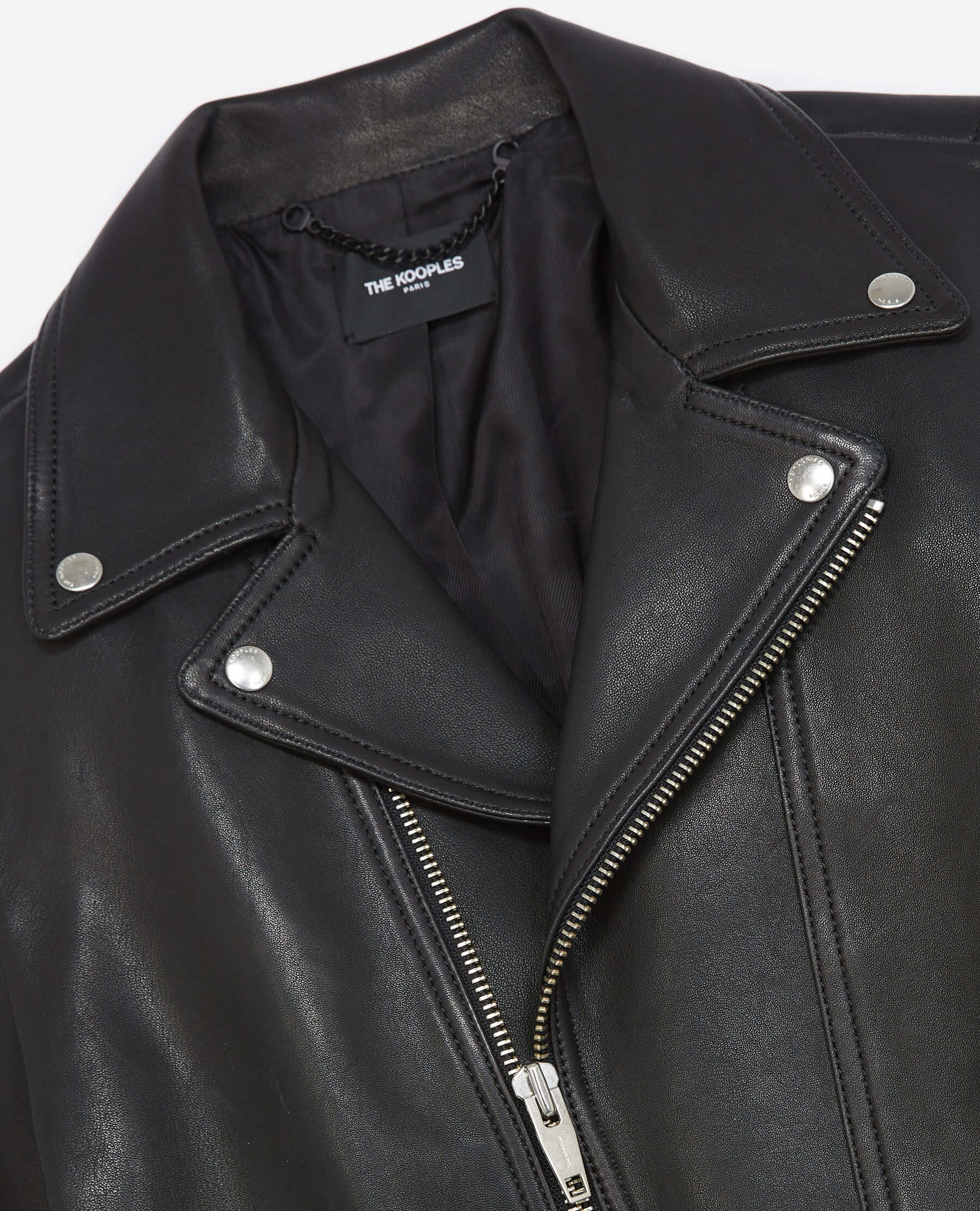 The kooples online leather jacket