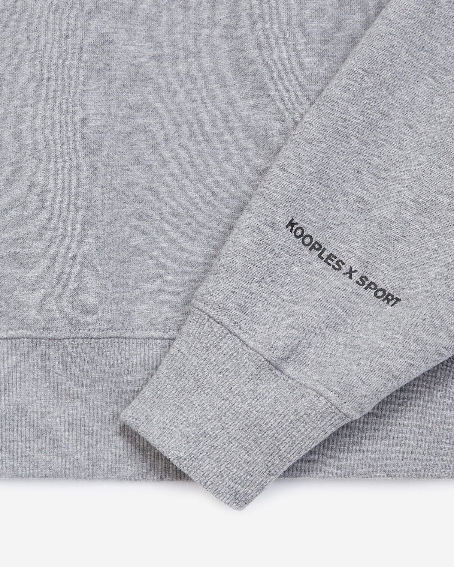Sweatshirt gris à détails métallisés, LIGHT GREY MELANGE, hi-res image number null