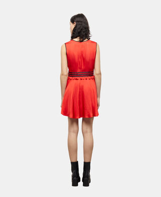 The Kooples FEMME RED robe courte rouge