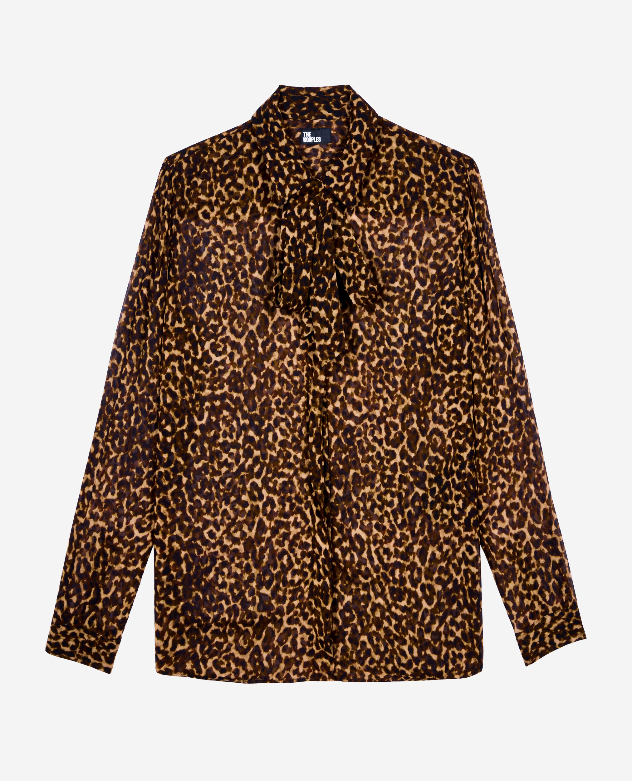 Leopard print shirt, LEOPARD, hi-res image number null