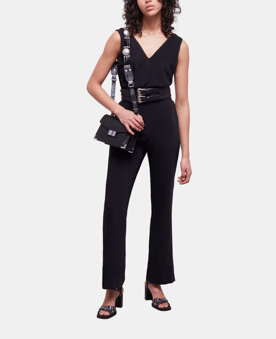 The Kooples F BLACK black jumpsuit