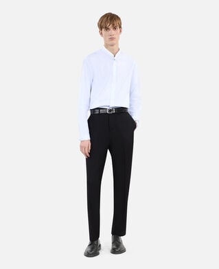 The Kooples H BLACK black leather lace-up shoes