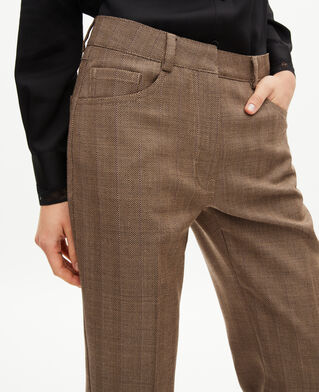 The Kooples FEMME CAMEL pantalon tailleur bootcut camel