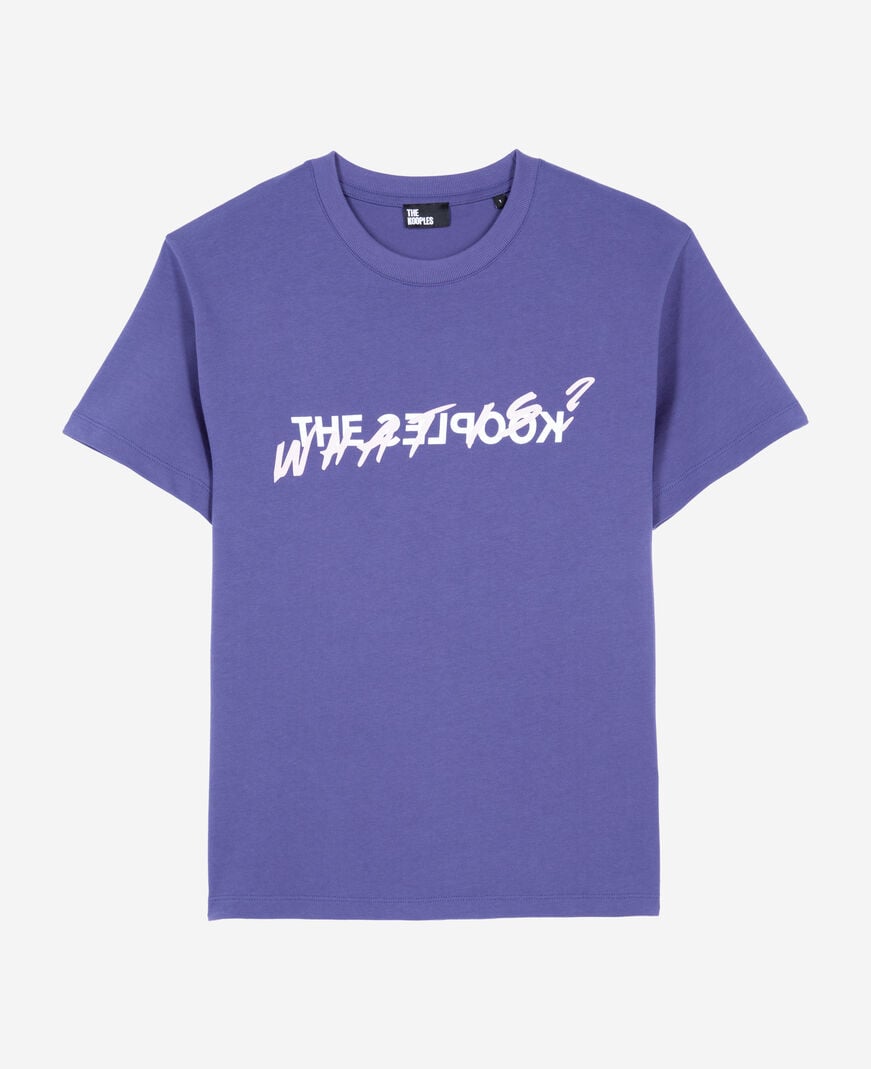 The Kooples FEMME BLUE ATLANTIQUE t-shirt what is violet