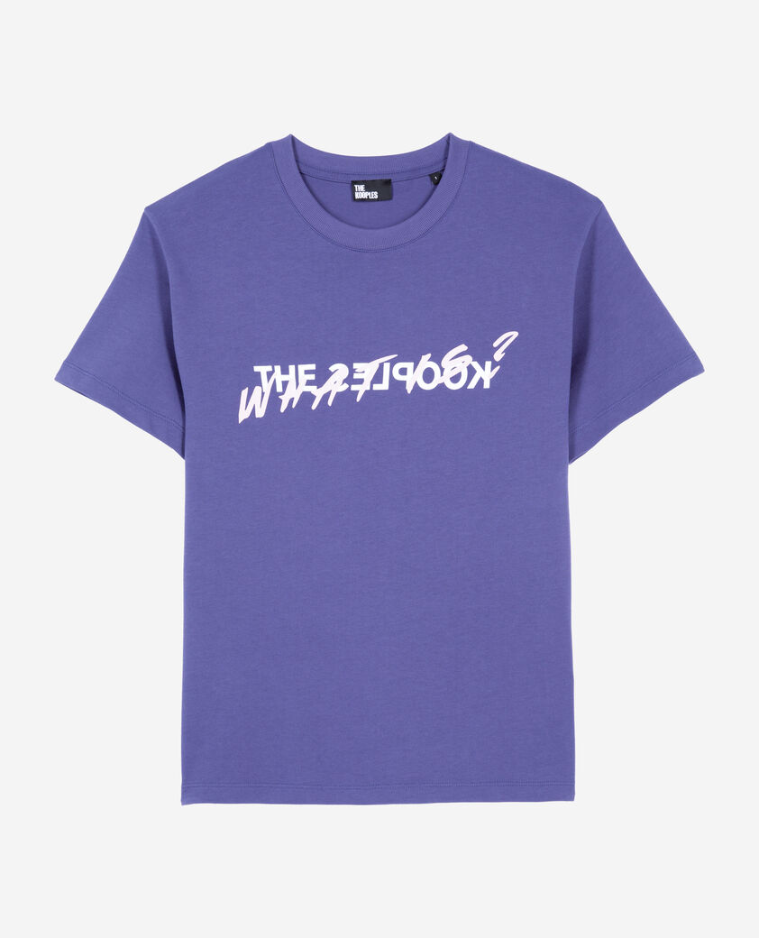 The Kooples FEMME BLUE ATLANTIQUE t-shirt what is violet