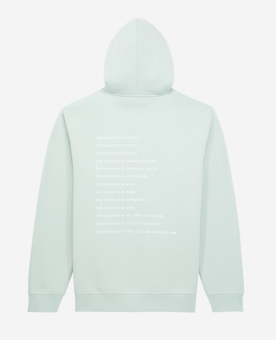 sweatshirt à capuche what is vert