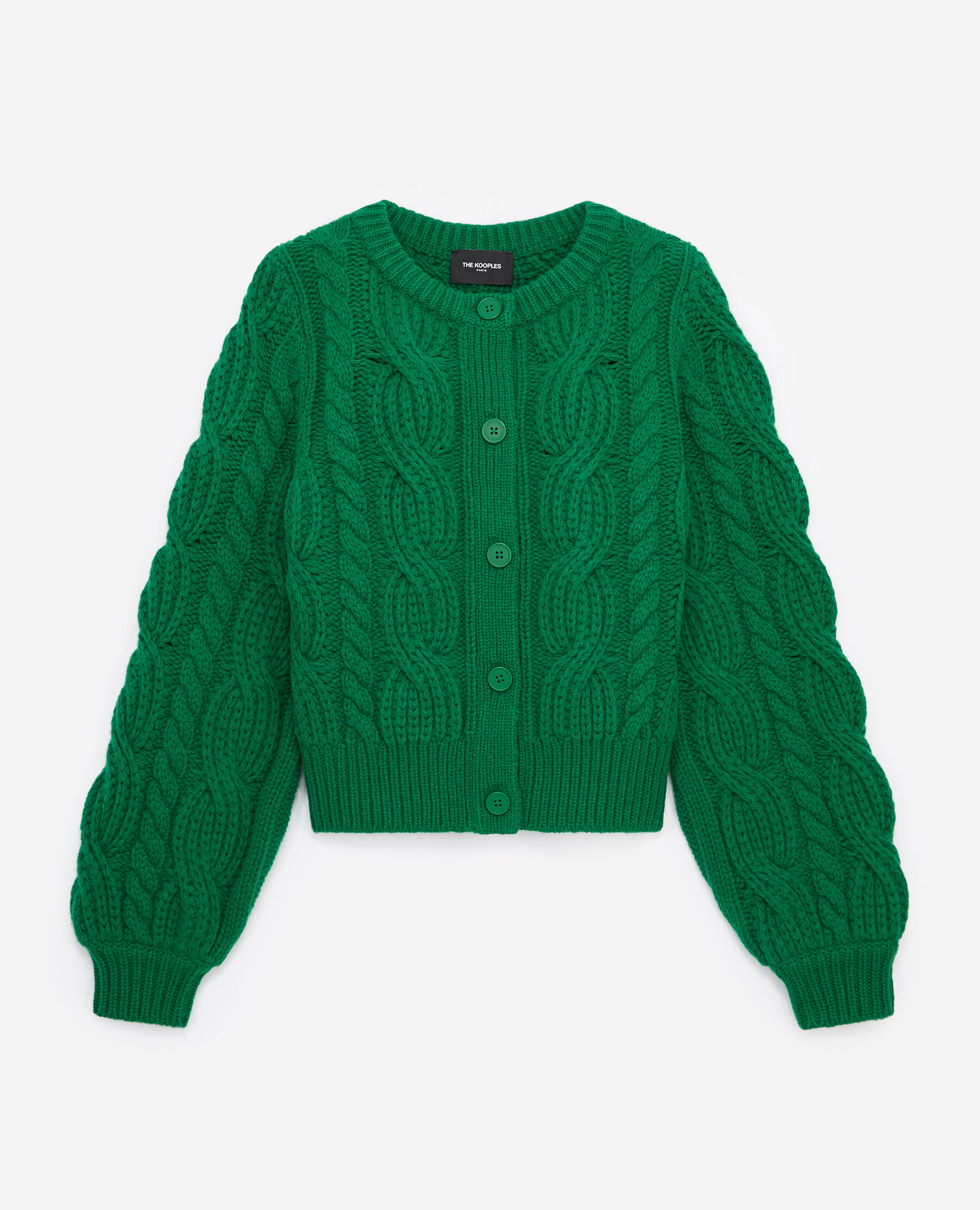 Cardigan vert sales zara