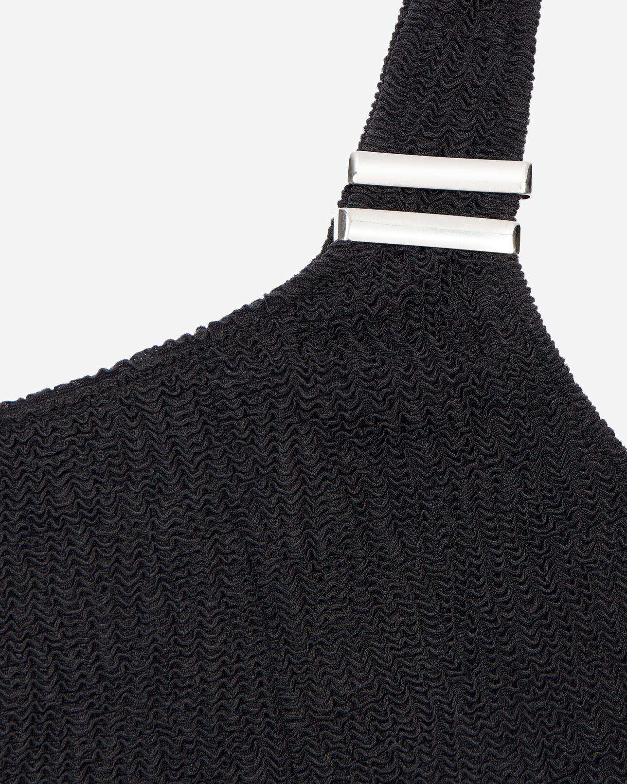 The Kooples FEMME BLACK haut de maillot de bain the kooples x luz asymétrique noir