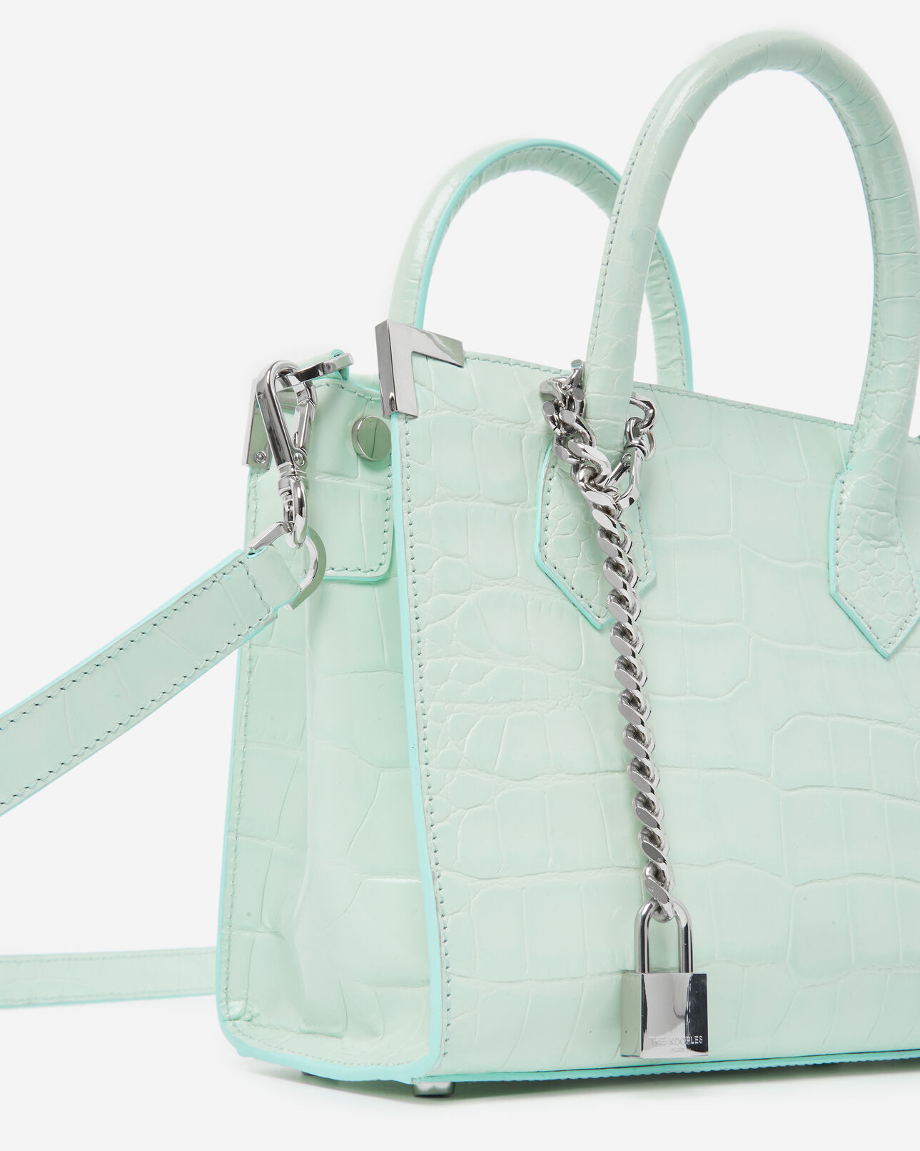 The Kooples WOMEN LIGHT MINT / AQUA medium mint green ming bag