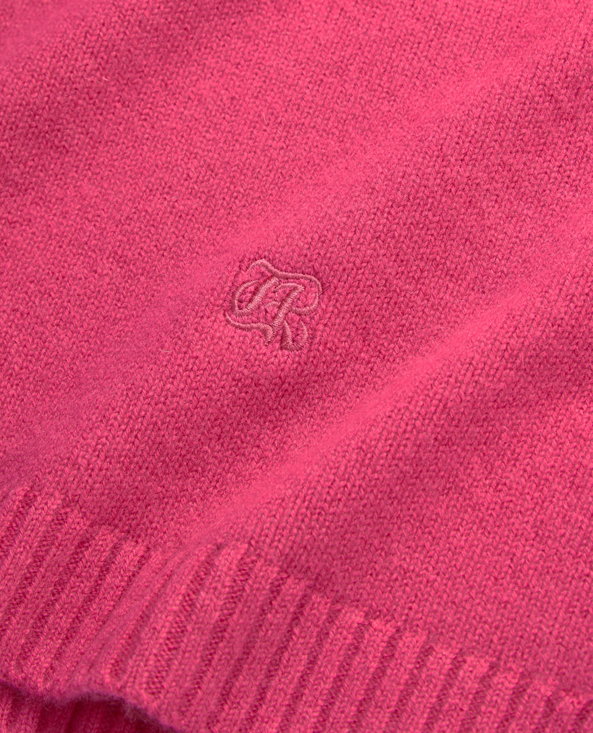 Pull rose en cachemire mélangé, FUSHIA, hi-res image number null
