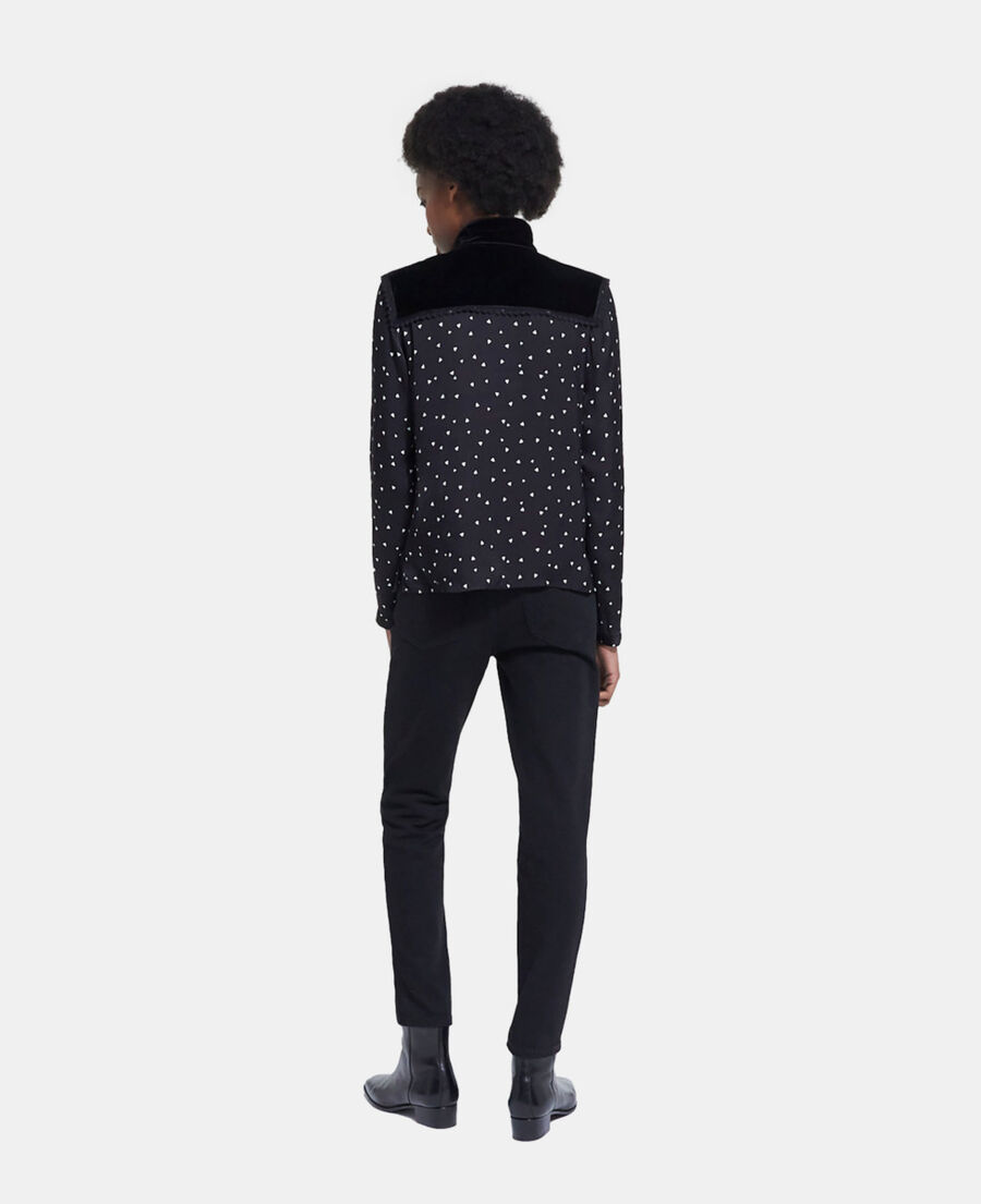 The Kooples F BLACK printed shirt
