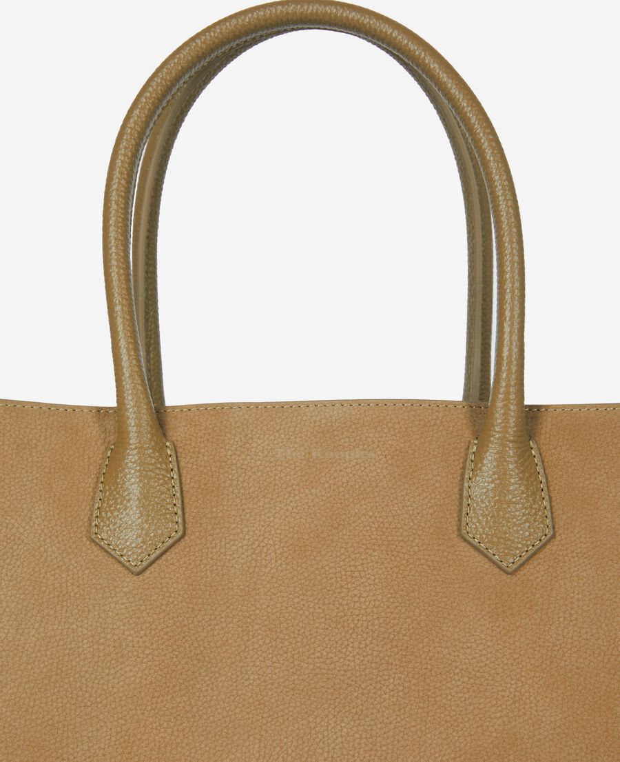 The Kooples F TAUPE_01 ming l tote bag grained taupe