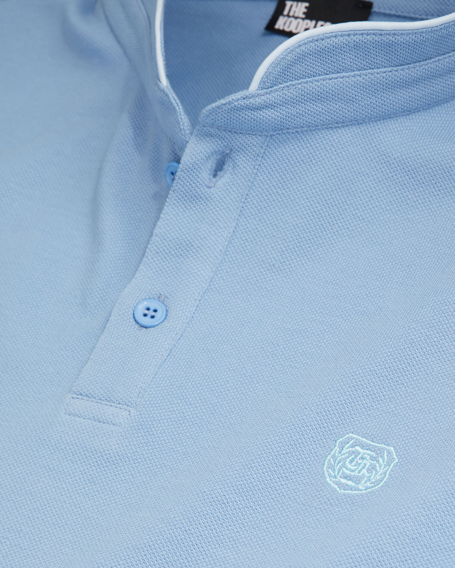 Polo col officier bleu, ALLURE BLUE / AQUA, hi-res image number null