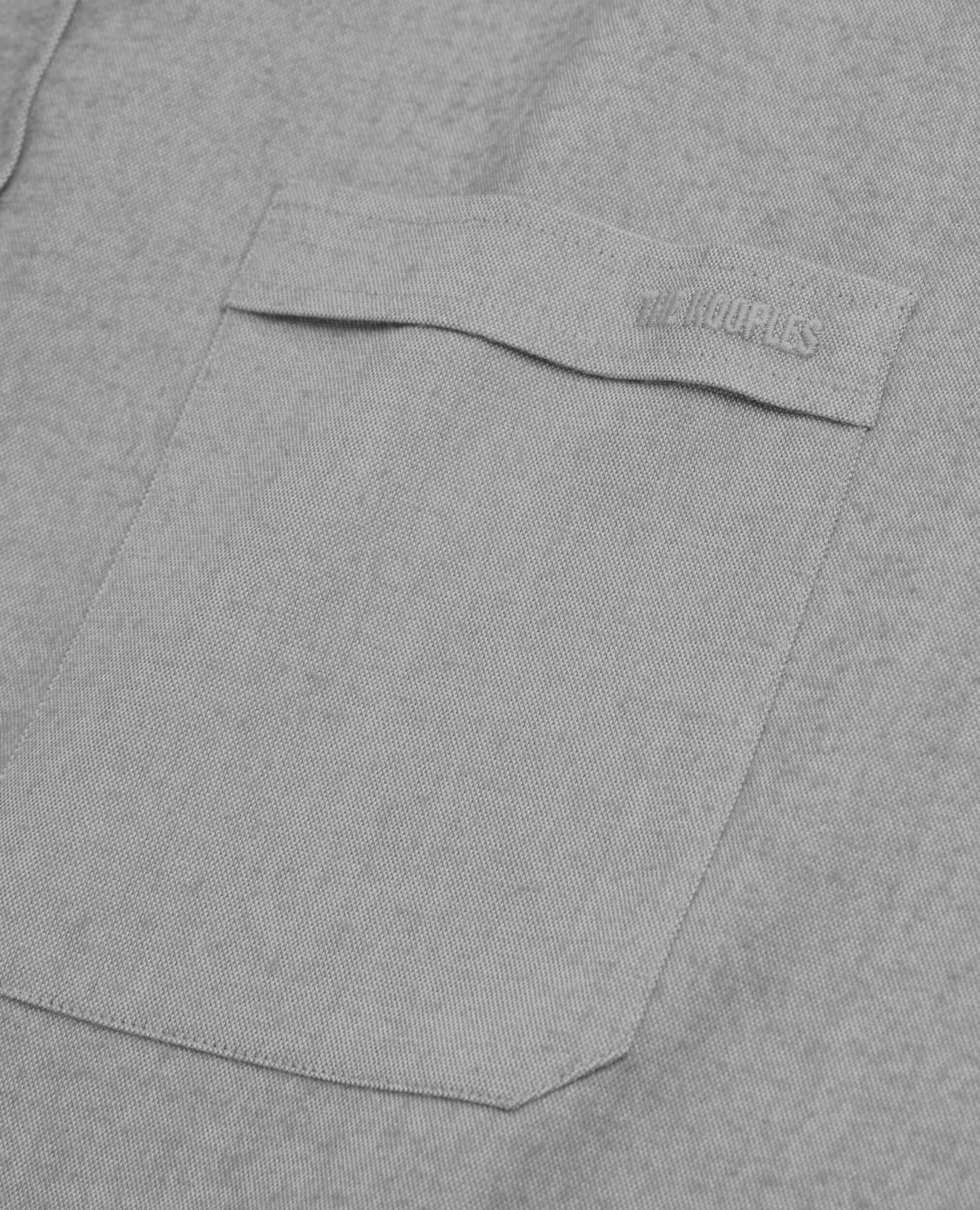 Camisa Oxford gris, GREY, hi-res image number null