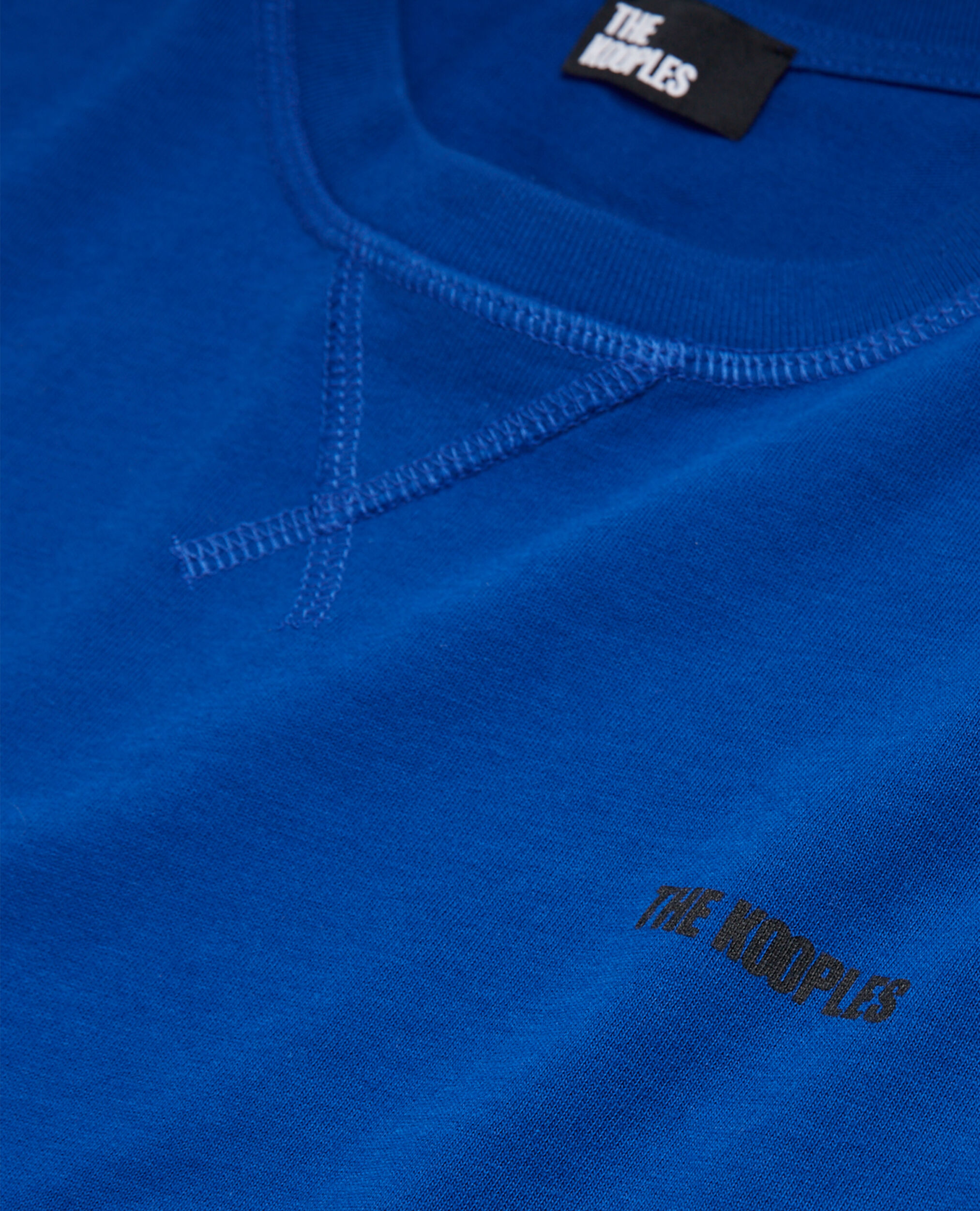Blaues T-Shirt Herren mit The Kooples Logo, BLUE ELECTRIC, hi-res image number null